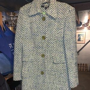 Ladies DKNY wool coat size 2